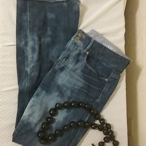 Bleached boot cut Gap jeans!